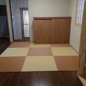 和紙でできた高機能畳！作り付け家具！