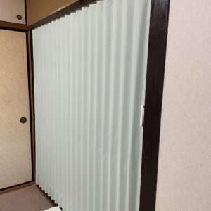 アコーディオンドア新設